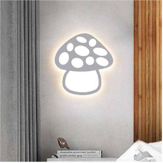 Trade Shop Trade Shop Traesio - Trade Shop - Applique Led Forma Fungo Lampada Parete Decorativa 9w 3 Colorazione Luce Aq26-b3c