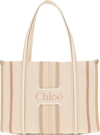 Chlo&eacute; Borsa a spalla piccola Woody Loop - - Bags - Donna - Beige - ONE SIZE
