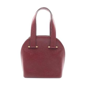 Cartier Pre-owned Handbags, female, Red, Size: ONE SIZE Pre-owned Must Line Leather Handbag