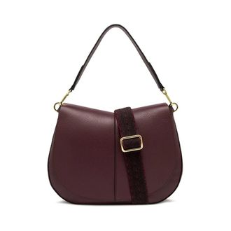 Gianni Chiarini Shoulder Bags, female, Brown, Size: ONE SIZE Helena Round