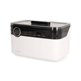 Nedis Limpiador De Joyas Por Ultrasonidos Blanco 1.8l