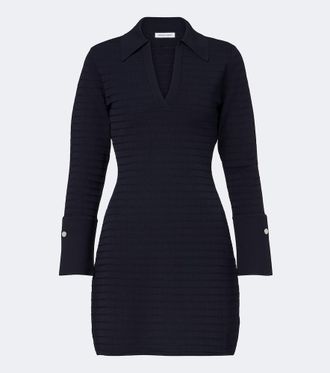 Veronica Beard Celena knitted polo dress