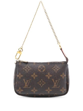 Louis Vuitton 2019 Monogram Mini Pochette Accessoires handbag - Marrone