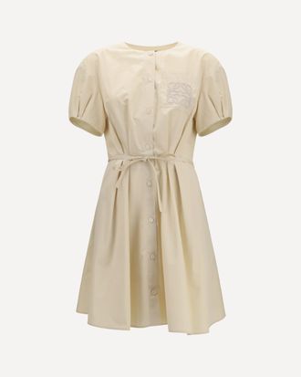 Loewe Abito in popeline di cotone leggero Woman 40