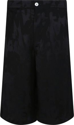Alexander McQueen Alexander Mcqueen Logo Jacquard Shorts