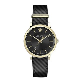 Versace Heren, Accessoires, Zwart, Maat: ONE Size Leer