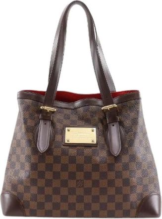 Louis Vuitton Pre-owned Hampstead MM Damier Tote Bag - - Pre-owned - Donna - Marrone - ONE SIZE