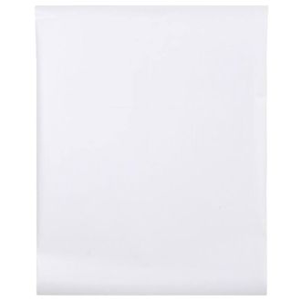 Berkfield Home Soft Window Films Frosted Transparent Grey PVC in White