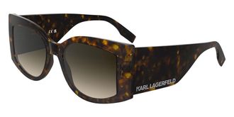 Karl Lagerfeld KL6183S 242 Womens Sunglasses Tortoiseshell Size 53
