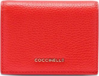 Coccinelle Portafoglio metallizzato - Rosso