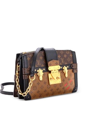 Louis Vuitton Trunk Reverse Monogram Canvas clutch bag - Brown