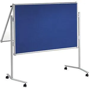 Maul Panel Para Conferencias Pro Plegable Tela Azul / Panel