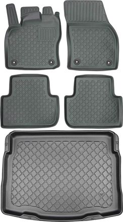 OEM Juego De Alfombrillas Para Coche Y Maletero Para Volkswagen Tiguan Ii Suv A Partir De Mayo De 2016