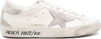 Golden Goose Super-Star Sneakers - Heren - Sneakers - Wit - 43 EU - Leer - Schoenen