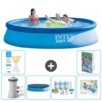 Intex Piscina Easy Set Redonda - 396x84 Cm - 7-piezas S335