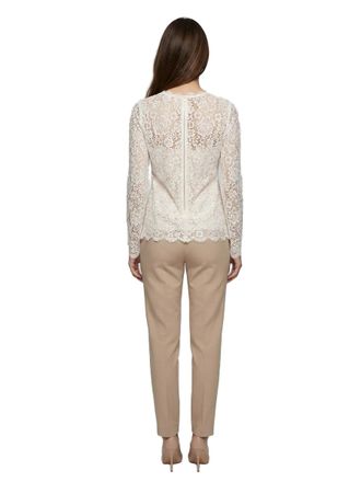 Dolce & Gabbana Womens Cream Cotton Shirt