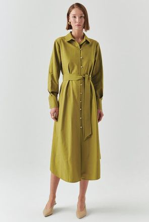 Exquise Mckinley Midi Dress in Green at Nordstrom, Size Xx-Large