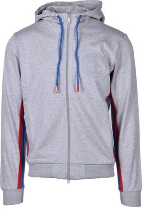 Dirk Bikkembergs Grey Cotton Crewneck Sweatshirt