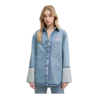 Moschino Mujer, Blusas y Camisas, Azul, Talla: S