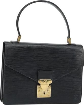 Louis Vuitton Pre-owned Vintage Handtas - Dames - Vintage Handtas - Zwart - ONE Size - Leer - Vintage