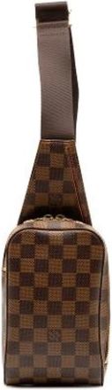 Louis Vuitton Pre-owned Cross Body Bags, female, Brown, Size: ONE SIZE Pre-owned Fabric Crossbody Bag