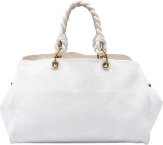 Bottega Veneta Pre-owned Bottega Veneta Canvas Braided Tote Unisex 93X0NH1ZB2DNF8OJ