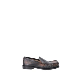 Dries Van Noten Loafers, male, Brown, Size: 11 US Leather Loafers