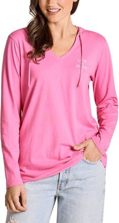 Life is good Life Is Good Long Sleeve Hooded Crusher Lite Shirt