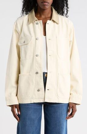 Lucky Brand Cotton Canvas Barn Jacket in Whispering Willow at Nordstrom Rack, Size X-Large