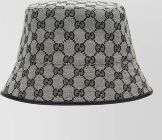 Gucci logo canvas bucket hat