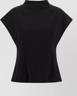 ARMARIUM short-sleeve round-neck blouse