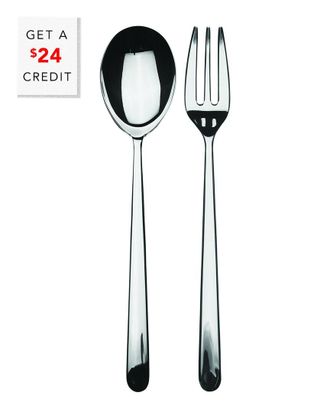 Mepra Linea 2Pc Serving Set With $24 Credit