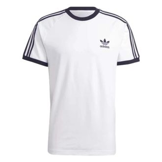 adidas 3-Stripes T-shirt - Heren - Sportshirts - Wit - M - Fitness