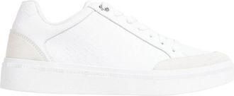 Tommy Hilfiger Witte Court Sneaker - Dames - Sneakers - Wit - 40 EU - Leer - Schoenen
