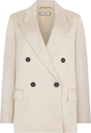 PESERICO Blazer doppiopetto - Toni neutri