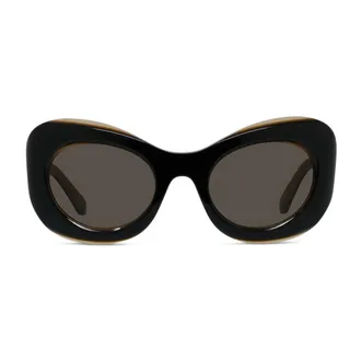 Loewe Signature Sunglasses - female - Loewe - Sunglasses - Black - 52 MM - Accessories