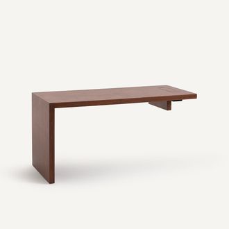 AM.PM Bureaublad in walnootfineer, breedte 150 cm, MIKUBE