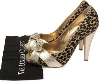 Dolce & Gabbana Pumps con nodo 2024 - Marrone