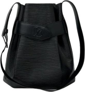Louis Vuitton Pre-owned Sac D Epaules Epi Shoulder Bag - Dames - Vintage Tas - Zwart - ONE Size - Leer - Vintage