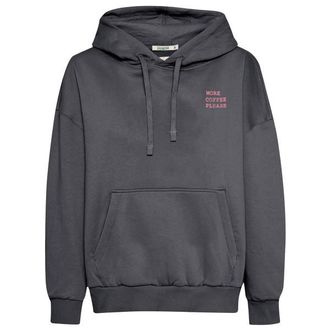 Greenbomb Dog Coffee Mello Hoodie f&uuml;r Damen | grau/blau