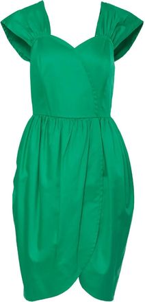 Max Mara Abito in cotone anni 90 - Verde