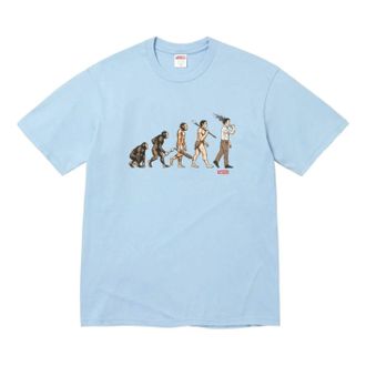 SUPREME SS26 Evolution T-Shirt Powder Blue SUP-SS26-003-PWDRBLU