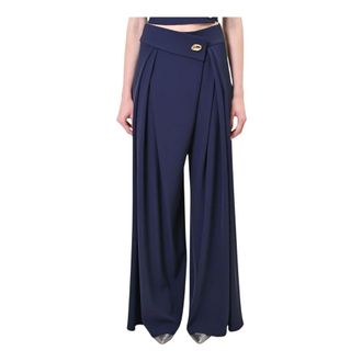 Rinascimento Donna, Pantaloni, Blu, L, new