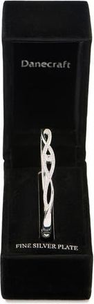 Danecraft Twisted Infinity Hinged Bangle in Metallic Silver at Nordstrom Rack