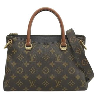 Louis Vuitton Pre-owned Handbags, female, Brown, Size: ONE SIZE Pre-owned Monogram Canvas Handbag
