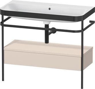 Duravit Set Duravit Happy D.2 Plus Con Consola Met&aacute;lica Y Caj&oacute;n