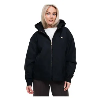 Guess Dames, Jassen, Zwart, Maat: XS Spandex