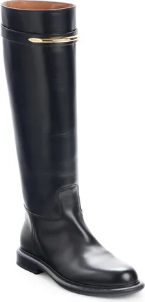 Givenchy Pinch Knee High Leather Boot in Black at Nordstrom, Size 35.5