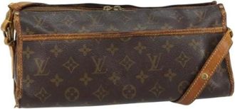 Louis Vuitton Pre-owned Cross Body Bags, female, Brown, Size: ONE SIZE Pre-owned Vintage Cross Body Bag
