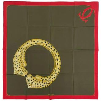 Cartier Pre-owned Scarf - - Pre-owned - Donna - Verde - ONE SIZE
